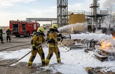 أنظمة إطفاء الفوم